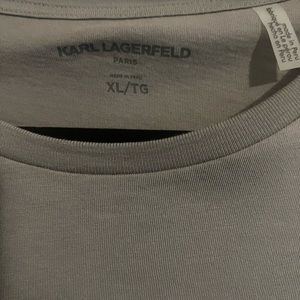 Karl Lagerfeld grey shirt